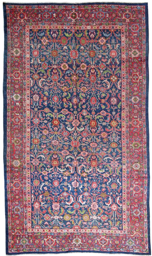 antique zieglermahal carpet persia - CATEGORY: ANTIQUE RUGS - DATED 1890