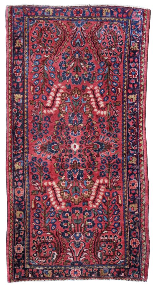 antique sarouk rug persia - CATEGORY: ANTIQUE RUGS - DATED 1910