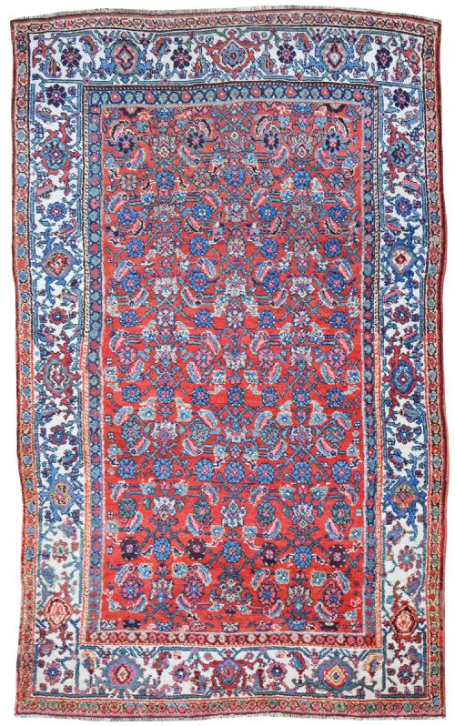 antique bidjar rug - CATEGORY: ANTIQUE RUGS - DATED 1910