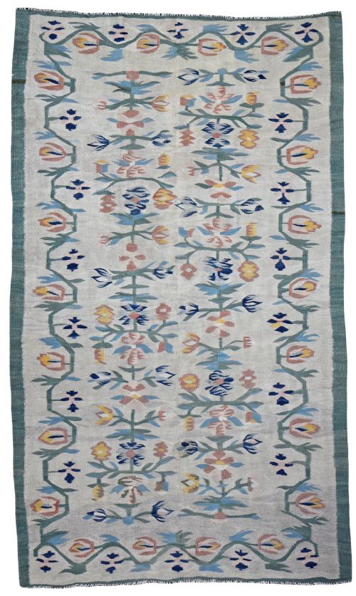 antique bessarabian kilim - CATEGORY: ANTIQUE RUGS - DATED 1890