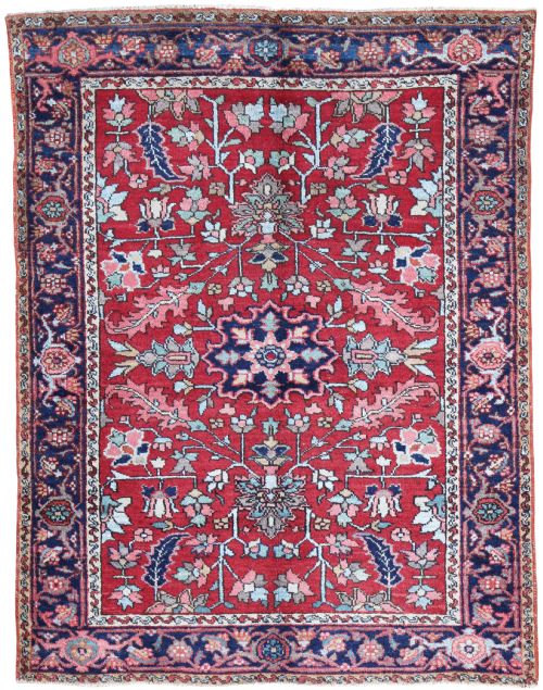 antique karaja rug - CATEGORY: ANTIQUE RUGS - DATED 1890