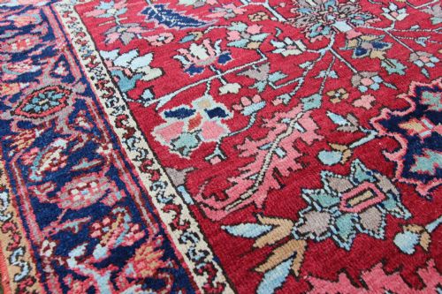 ANTIQUE KARAJA RUG - ADDITIONAL PHOTO 5