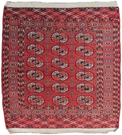 antique tekke wedding rug - CATEGORY: ANTIQUE RUGS - DATED 1880