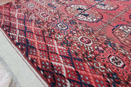 ANTIQUE TEKKE WEDDING RUG - ADDITIONAL PHOTO 1