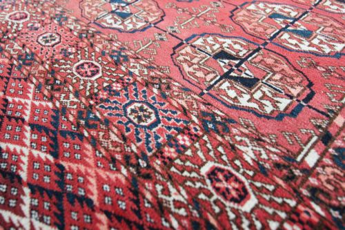 ANTIQUE TEKKE WEDDING RUG - ADDITIONAL PHOTO 6