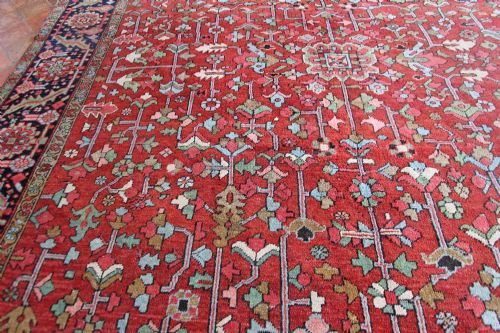 ANTIQUE HERIZ CARPET - ADDITIONAL PHOTO 1