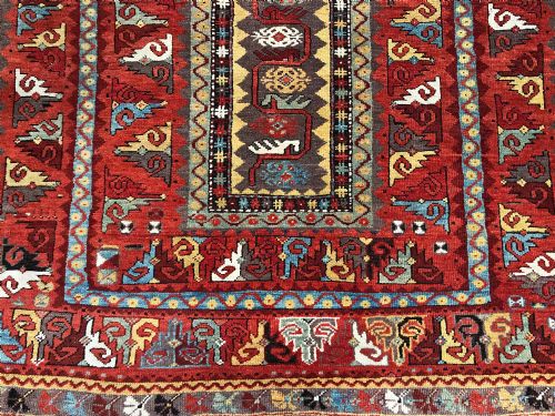 ANTIQUE MELAS RUG - ADDITIONAL PHOTO 2