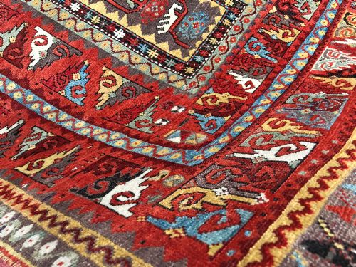 ANTIQUE MELAS RUG - ADDITIONAL PHOTO 5