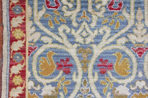 ANTIQUE CUENCA SPANISH RUG - ADDITIONAL PHOTO 4