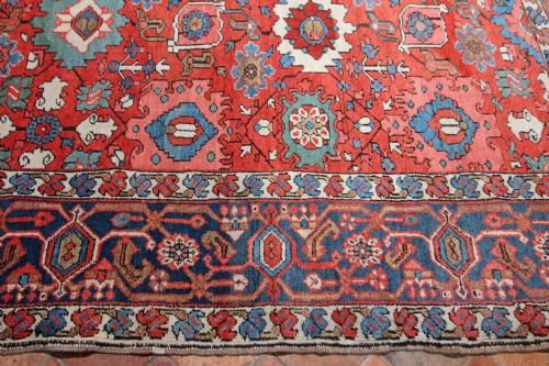 fig 2. Antique Serapi carpet