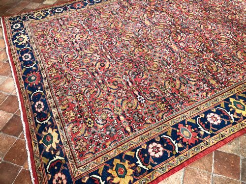 ANTIQUE MAHAL CARPET - ADDITIONAL PHOTO 6