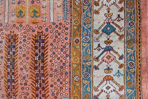 ANTIQUE USHAK CARPET - ADDITIONAL PHOTO 5