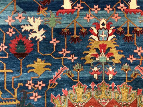 ANTIQUE SERAPI CARPET - ADDITIONAL PHOTO 9
