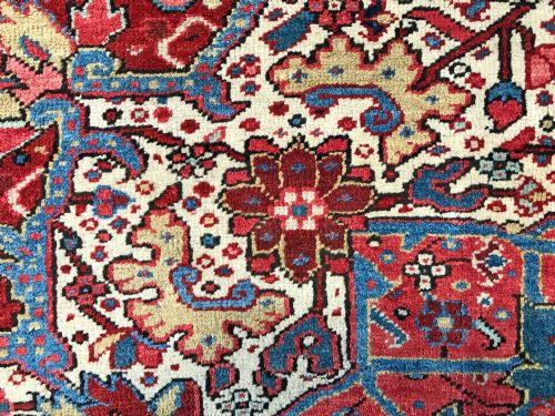 ANTIQUE HERIZ CARPET - ADDITIONAL PHOTO 2