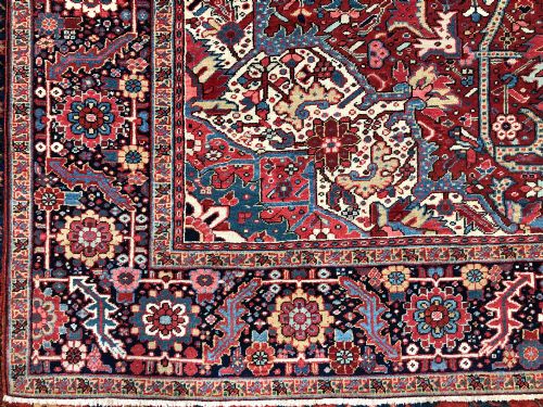 ANTIQUE HERIZ CARPET - ADDITIONAL PHOTO 5