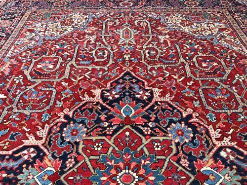 ANTIQUE HERIZ CARPET - ADDITIONAL PHOTO 6