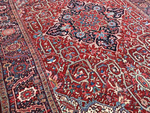 ANTIQUE HERIZ CARPET - ADDITIONAL PHOTO 8