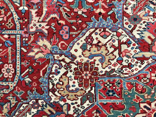 ANTIQUE HERIZ CARPET - ADDITIONAL PHOTO 9