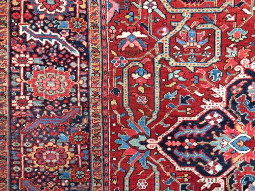 ANTIQUE HERIZ CARPET - ADDITIONAL PHOTO 10
