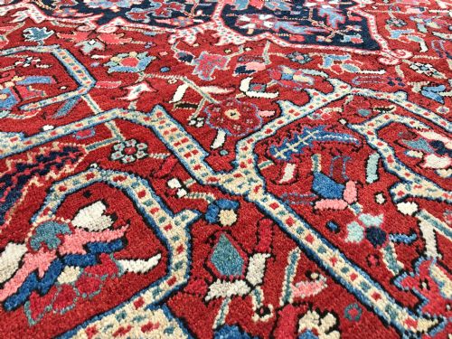ANTIQUE HERIZ CARPET - ADDITIONAL PHOTO 13