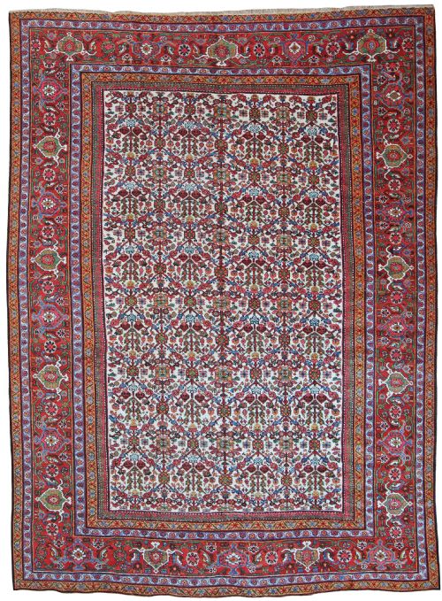 antique fereghan carpet - CATEGORY: ANTIQUE RUGS - DATED 1900