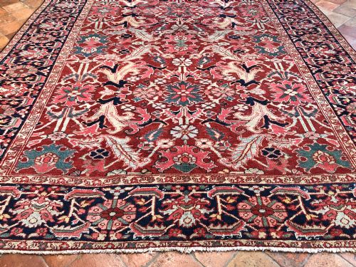 ANTIQUE HERIZ CARPET - ADDITIONAL PHOTO 2