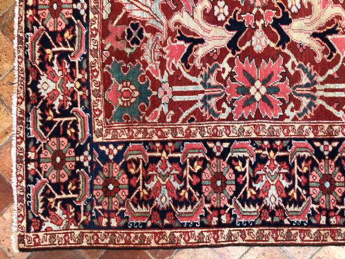ANTIQUE HERIZ CARPET - ADDITIONAL PHOTO 3