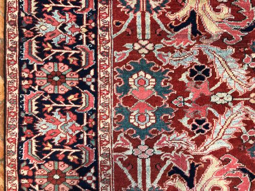 ANTIQUE HERIZ CARPET - ADDITIONAL PHOTO 5