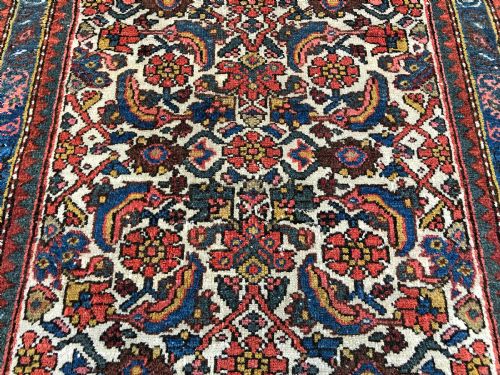 ANTIQUE HAMADAN RUG - ADDITIONAL PHOTO 6