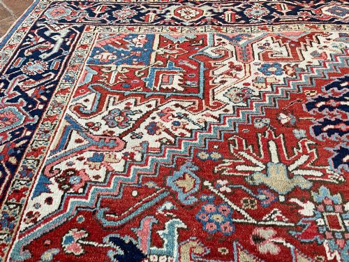 SQUARE ANTIQUE HERIZ CARPET - ADDITIONAL PHOTO 7