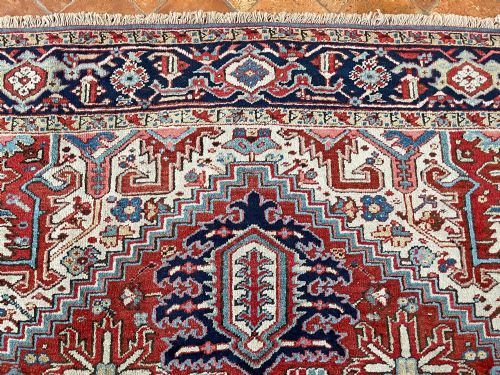 SQUARE ANTIQUE HERIZ CARPET - ADDITIONAL PHOTO 8