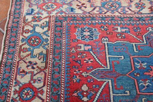 ANTIQUE KARAJA RUG - ADDITIONAL PHOTO 2