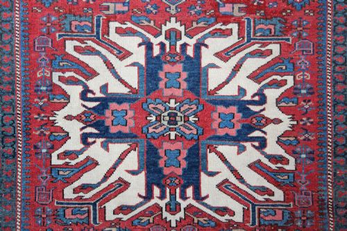 ANTIQUE KARAJA RUG - ADDITIONAL PHOTO 5