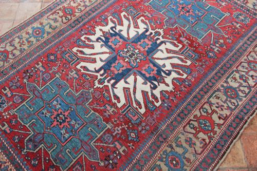 ANTIQUE KARAJA RUG - ADDITIONAL PHOTO 7