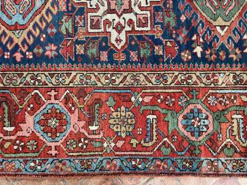 ANTIQUE KARAJA CARPET - ADDITIONAL PHOTO 3