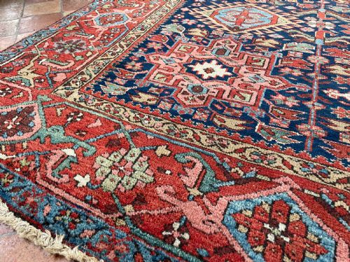 ANTIQUE KARAJA CARPET - ADDITIONAL PHOTO 5