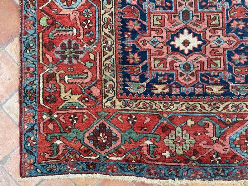 ANTIQUE KARAJA CARPET - ADDITIONAL PHOTO 6
