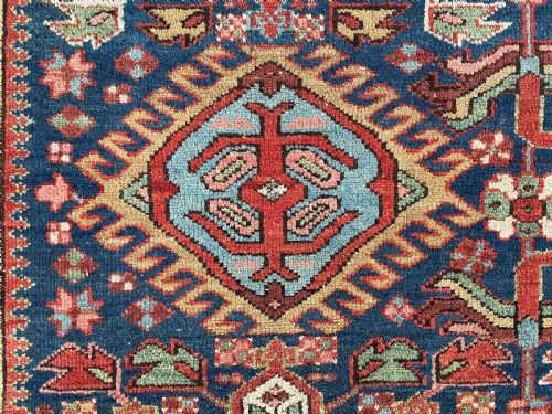ANTIQUE KARAJA CARPET - ADDITIONAL PHOTO 9