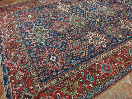 ANTIQUE KARAJA CARPET - ADDITIONAL PHOTO 10