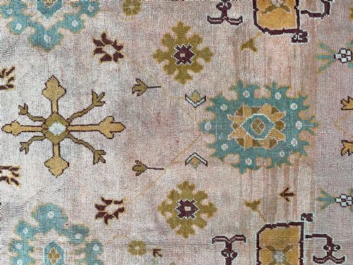 ANTIQUE USHAK CARPET - ADDITIONAL PHOTO 6
