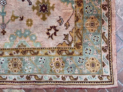 ANTIQUE USHAK CARPET - ADDITIONAL PHOTO 12