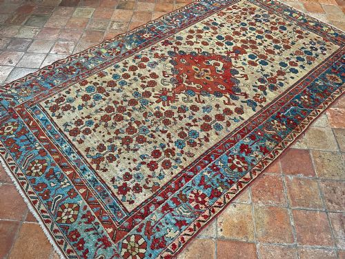 ANTIQUE ANGORA RUG USHAK REGION CIRCA 1860 - ADDITIONAL PHOTO 1
