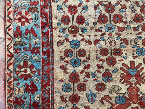 ANTIQUE ANGORA RUG USHAK REGION CIRCA 1860 - ADDITIONAL PHOTO 4
