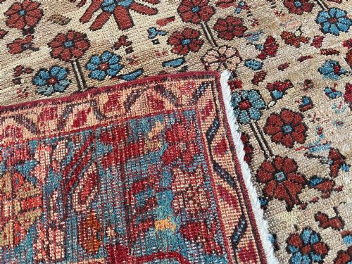 ANTIQUE ANGORA RUG USHAK REGION CIRCA 1860 - ADDITIONAL PHOTO 7