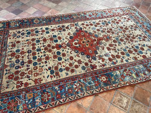 ANTIQUE ANGORA RUG USHAK REGION CIRCA 1860 - ADDITIONAL PHOTO 10