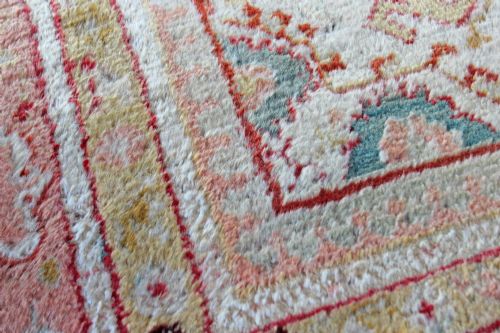 ANTIQUE ANGORA USHAK CARPET - ADDITIONAL PHOTO 9