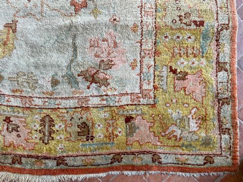 ANTIQUE USHAK CARPET - ADDITIONAL PHOTO 9