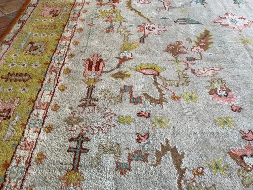 ANTIQUE USHAK CARPET - ADDITIONAL PHOTO 13