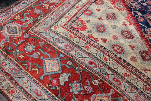 ANTIQUE USHAK CARPET ANATOLIA - ADDITIONAL PHOTO 5