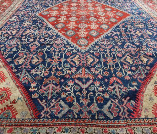ANTIQUE USHAK CARPET ANATOLIA - ADDITIONAL PHOTO 7